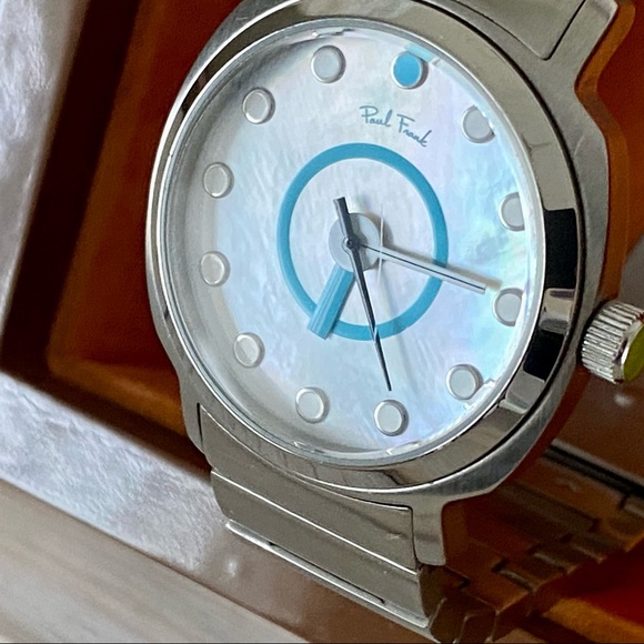 Paul Frank Mother of Pearl Stainless Steel Watch - Picture 9 of 10